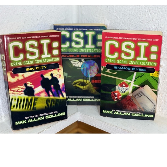 Three CSI Paperback Books Bundle/Lot - Picture 2 of 6